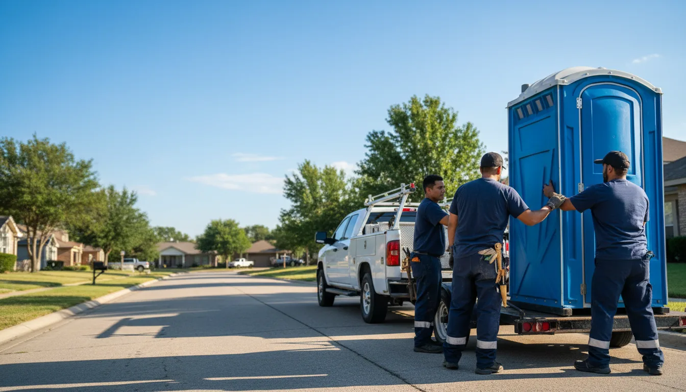 Portable Toilet Rental in Mobeetie, TX near me